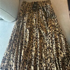 Leopard Print Skirt